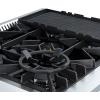 imageFORNO  30quot Gas Range 5 Burners with griddle and air fryer in Black