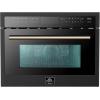 imageFORNO Oliena Espresso Black 30 Inch 1750 Watt Compact Oven ampamp 1000 Watt Microwave 16 cu ftBlack