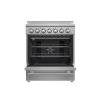 imageForno Paolo 30quot Freestanding Electric Range in StainlessSteel 438 cuft True Convection Oven