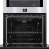 imageForno Vomero 30Inch Double Wall Oven 10 cuft Total Capacity 7100W Electric Convection with Manual Steam Clean ampamp Mechanical Controls Includes Both Antique Brass Stainless Steel Handles  White