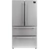 imageForno Moena 36quot Inch W Refrigerator and Freezer with 192 cuft Total Capacity  French Door Counter Stainless Steel Freestanding Fridge with Ice Maker Child Safety Lock and Touch Control