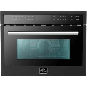 imageFORNO Oliena Espresso Black 30 Inch 1750 Watt Compact Oven ampamp 1000 Watt Microwave 16 cu ftBlack