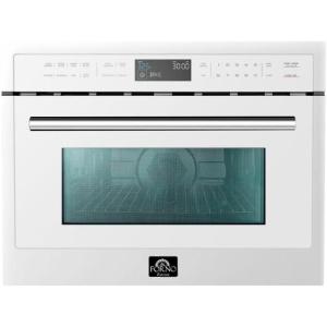 imageFORNO Oliena Espresso Black 30 Inch 1750 Watt Compact Oven ampamp 1000 Watt Microwave 16 cu ftWhite