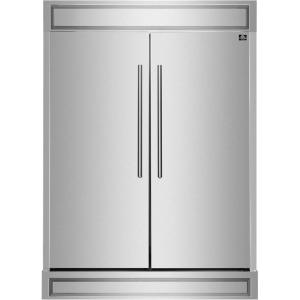 imageForno Maderno 60quot 2Piece Convertible RefrigeratorFreezer BuiltIn with Decorative Grill Trim 272 cuft