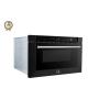 imageFORNO 24 Inch 1000 Watts Black Microwave Drawer 12 cuft
