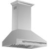 imageFORNO Aria 30quot Wall Mount Range Hood 600 CFM Convertible DuctedDuctless Vent  Stainless Steel  LED Lighting Push Button Controls 4Speed Fan  FRHWM509530