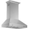 imageFORNO Aria 36quot Wall Mount Range Hood 1200 CFM Convertible Vent  Brushed Stainless Steel  4Speed Push Button Controls LED Lighting  DishwasherSafe Baffle Filters Quiet Operation  FRHWM509536