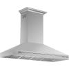 imageFORNO Aria 60quot Wall Mount Range Hood 1200 CFM Convertible Ventilation  Stainless Steel  Push Button Controls LED Lighting DishwasherSafe Filters Quiet Operation Energy Efficient  FRHWM509560