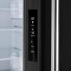imageFORNO Espresso Gallipoli 30 inch French Door Black Refrigerator 175 cu ft with Ice Maker