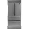 imageFORNO Premium 2Piece Kitchen Bundle  Galiano 48quot Stainless Steel Range Forno Moena 36quot French Door 192 cu ft Stainless Steel Refrigerator with Decorative Grill  40quot Wide  FBDL01903CAUS