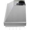imageFORNO Venezia 36quot Wall Mount Range Hood 370 CFM Ducted Ventilation  Stainless Steel  LED Lighting Touch Controls 3Speed Fan DishwasherSafe Filters Quiet EnergyEfficient Motor  FRHWM550336