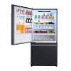 imageForno 31quot Milano Espresso Black Fridge with Bottom Freezer with Touch Control ampamp LED  172 cu ft Counter Depth Refrigerator  Swing Door Fridge with Adjustable Door Bins and Crisper Drawer
