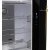 imageForno Luigi 33Inch French Door Refrigerator 18 cuft ENERGY STAR Certified with Antique Brass Handles  Black Finish