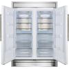 imageForno Maderno 60quot 2Piece Convertible RefrigeratorFreezer BuiltIn with Modern Trim 272 cuft in White