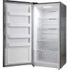 imageForno Rizzuto 28Inch Upright Convertible Freezer  Left Swing 138 cuft Capacity Digital Control Panel Adjustable Shelves ampamp Drawers No Frost Cooling System  Stainless Steel