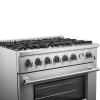 imageMarco 36quot Gas Range 536 cuft Convection Oven