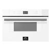 imageFORNO Capoliveri Espresso White 30 Inch 1000 Watts Microwave Drawer 12 cuft
