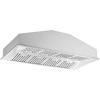 imageForno Altilia 60quot Inch BuiltinInsert Range Hood with 1200 CFM Double Motor and 4 Speed Touch Control  Stainless Steel Kitchen Vent Hood with Baffle Style Filters and 2 Halogen Lights
