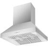 imageForno Coppito 36quot Inch Island Range Hood with 1200 CFM Double Motor and 4 Speed Touch Control  Stainless Steel Ceiling Mount Kitchen Stove Vent with Baffle Filter and 2 Chimney Extensions