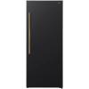 imageForno Maderno 28quot Convertible Upright FreezerRefrigerator 136 cuft Energy Efficient Storage with Antique Brass and Stainless Steel Handles Right Swing Door  Black