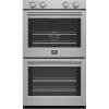 imageForno Vomero 30Inch Double Wall Oven  10 Cu Ft Capacity Stainless Steel 7100W Convection Mechanical Controls SelfCleaning Function