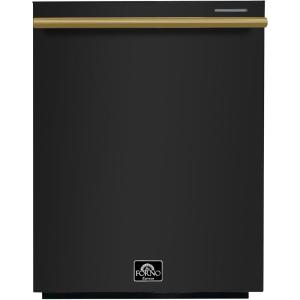imageForno FDWBI806724B 49 dBA Black Top Control Dishwasher