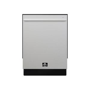 imageForno Romano 24Inch Builtin Dishwasher with Stainless Steel Tub Quiet Operation Energy Star Certified Adjustable Racks Multiple Wash Cycles  Stainless Steel Finish