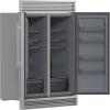 imageForno Fortezza 60 Convertible RefrigeratorFreezer with Trim Grill Total NoFrost BuiltIn or Freestanding Automatic Ice Maker 28 cuft Capacity per Unit  Stainless Steel