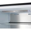 imageForno Maderno 28Inch Convertible Refrigerator Freezer 136 cuft wAntique Brass Handles NoFrost DualZone Cooling Inverter Compressor amp Decorative Grill Extends to 32 Left Swing  Black