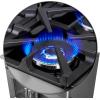 imageForno Massimo 36 French Door Gas Range with 6 Sealed Burners 83000BTU Wok Support amp Griddle 536 cuft Oven  Modern Design Fuel Range with Blue Enamel Interior and Zinc Coated Metal Knobs