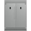 imageForno Fortezza 60 Convertible RefrigeratorFreezer with Trim Grill Total NoFrost BuiltIn or Freestanding Automatic Ice Maker 28 cuft Capacity per Unit  Stainless Steel