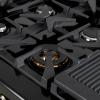 imageFORNO 48 Duel Fuel Range 8 burners in Black color