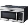 imageFORNO Scalo 30 OvertheRange Microwave in Stainless Steel  16 cuft Capacity 300 CFM Ventilation System Touch Control Panel LED Lighting Multiple Cooking Presets  FOTR30073
