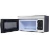 imageFORNO Scalo 30 OvertheRange Microwave in Stainless Steel  16 cuft Capacity 300 CFM Ventilation System Touch Control Panel LED Lighting Multiple Cooking Presets  FOTR30073
