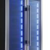 imageForno Campania 32 Wine Cooler Stainless Steel Dual Wine Zones 2 Beverage Drawers 177 cuft