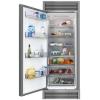 imageForno Maderno 28Inch BuiltIn Convertible Refrigerator Freezer 136 cuft Upright Left Swing Door with Decorative Trim Grill 32Inch Wide No Frost Inverter  Stainless Steel