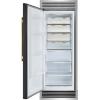 imageForno Maderno 28Inch BuiltIn Convertible Refrigerator Freezer 136 cuft Upright Left Swing Door with Decorative Trim Grill 32Inch Wide No Frost Inverter  Black