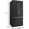 imageForno Premium 2Piece Kitchen Bundle  30Inch Induction Range with Builtin Air Fry Function and 30Inch French Door Refrigerator in Black  FBDL01515CAUS