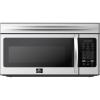 imageFORNO Scalo 30 OvertheRange Microwave in Stainless Steel  16 cuft Capacity 300 CFM Ventilation System Touch Control Panel LED Lighting Multiple Cooking Presets  FOTR30073