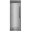 imageForno Maderno 28Inch BuiltIn Convertible Refrigerator Freezer 136 cuft Upright Left Swing Door with Decorative Trim Grill 32Inch Wide No Frost Inverter  Stainless Steel