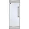 imageForno Maderno 28Inch BuiltIn Convertible Refrigerator Freezer 136 cuft Upright Left Swing Door with Decorative Trim Grill 32Inch Wide No Frost Inverter  White