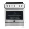 imageLeonardo Espresso 30 in 4 Element 50 cu ft Electric Range Convection Oven in StainlessSteel