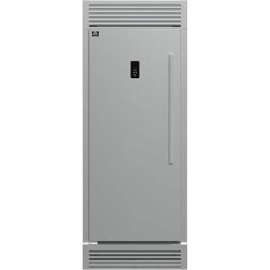 imageForno Fortezza 32Inch BuiltIn LeftSwing Freezer with Standard Trim Grill  Automatic Filtered Ice Maker No Frost Cooling amp Adjustable Shelves  Stainless Steel