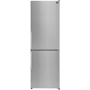 imageForno Guardia 234 Frost Free Refrigerator with Touch Control amp LED  108 cuft Bottom Freezer Refrigerator  Right Swing Door Fridge with Adjustable Glass Shelves Freezer and Crisper Drawers