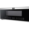 image:imageFORNO Padula 30 OvertheRange Microwave 12 cuft Cooking Capacity  400 CFM Ventilation with Recirculating Option  Stainless Steel Finish  LED Lighting Touch Controls  Model FOTR308030