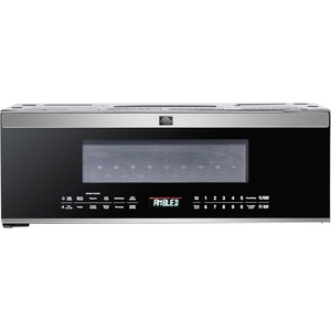 image:imageFORNO Padula 30 OvertheRange Microwave 12 cuft Cooking Capacity  400 CFM Ventilation with Recirculating Option  Stainless Steel Finish  LED Lighting Touch Controls  Model FOTR308030