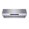 image:imageForno Palazzo 36 Wall Mounted Range Hood Stainless Steel HeavyDuty Baffle Filters amp Remote Control
